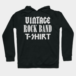 Vintage Generic Rock Band Hoodie